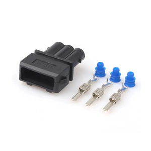 Conector Impermeable para Automóvil Volkswagen, Carcasa de Plástico 357972763 IP20, Arnés de Cables Macho y Hembra - Product Image 1