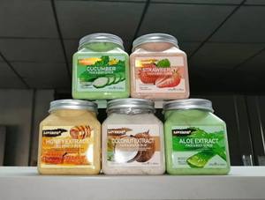 Vente en gros Prix d'usine Gommage corporel naturel Soins de la peau Exfoliant éclaircissant Sel de fruit bio Sorbet Produit de gommage corporel au sucre - Product Image 5