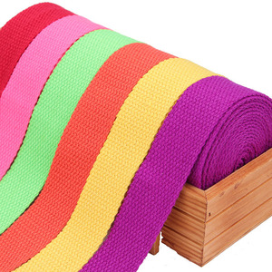 Cintas <span class=keywords><strong>de</strong></span> algodón y poliéster <span class=keywords><strong>de</strong></span> 1 pulgada y 38mm <span class=keywords><strong>de</strong></span> colores al por mayor, accesorios para bolsos, correas <span class=keywords><strong>de</strong></span> algodón para bolsos, correa para bolsos - Product Image 4