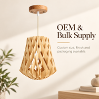 Lampe suspendue en bois de tilleul nordique avec abat-jour tressé pour chambre à coucher, chevet, salon, lecture – Vente directe usine