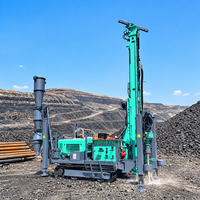 Équipement de forage à circulation inversée RC, machine de forage de carottage pour mines profondes avec composants moteur et boîte de vitesses