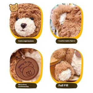 Peluches Personalizados al por Mayor, Suaves y Cómodos, con Peso, Lindos Osos de Peluche, Relleno de Algodón PP, Forro de Malla, Estilo <span class=keywords><strong>Kawaii</strong></span> - Product Image 3