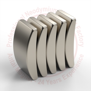 N52 Neodymium Công Nghiệp Nam Châm Cho Bán N54 Arc Gạch Phân Khúc Fan Cong Nam Châm Cho Động Cơ Maglev Halbach Mảng - Product Image 3