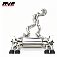 Tuyau d'échappement RVE 2014-2019, système d'échappement de voiture, tuyau intermédiaire à longueur égale, acier inoxydable 304 pour BMW M3/M4 F80 F82 F83 S55 3.0T