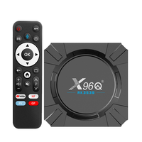 Boîtier Smart TV 2026 Factory X96Q RK3539 4K Android 14 2 Go RAM 16 Go ROM Double Wifi6 BT Fire TV Stick Décodeur X96 Android TV Box