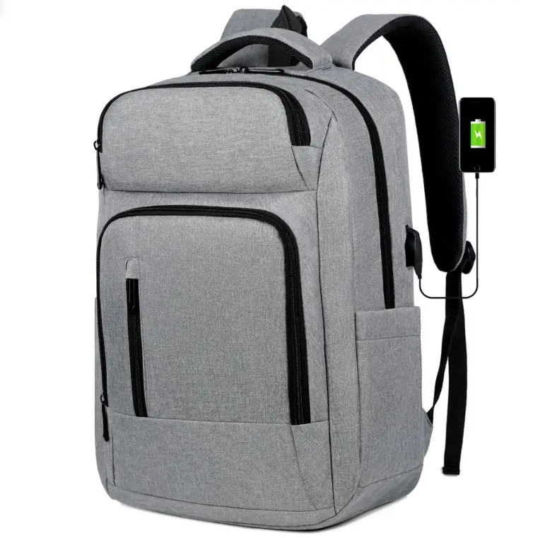 Schöne klassische Design wasserdichte Rucksack benutzer definierte Logo USB-Laptop-Computer Rucksack Tasche für Geschäfts mann Geschäfts reisen