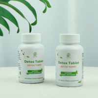 Özel Markalı Bitkisel Detoks Zayıflama Hapları Metabolizma Hızlandırıcı İştah Kontrolü Kilo Verme Diyet Lifli Detoks Tableti