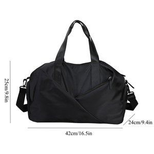 Bolsa Deportiva Grande para Gimnasio, para Hombre, Moderna, Portátil, para Viajes Cortos y Fin de Semana, con Cierre de Cremallera, para Deportes - Product Image 2