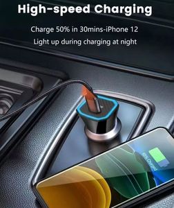 20W PD Vehicle Charging Solution with USB-C Cable: Fast Charge Your Phone While Driving - Product Image 5