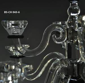 Elegante ronde witte handgemaakte ecologische kristallen kandelaar kerstkaarsenhouder nieuwe goedkope hoge lantaarns & kaarsenpotten - Product Image 4