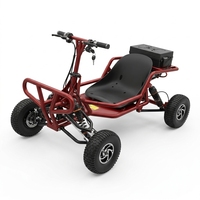 Kart à essence tout-terrain pour adultes, monoplace, buggy de course à 4 roues, moteur 200cc 4 temps, tout-terrain, directement de l'usine