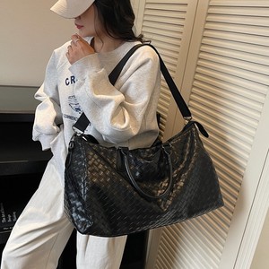 Nouveau Sac de Voyage Unisexe en PU Léger Grande Capacité pour Affaires et Loisirs, Sac Fourre-tout Bandoulière pour Rangement et Bagages - Product Image 1