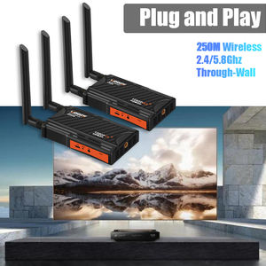 Extenseur audio-vidéo sans fil longue portée 5,8 GHz, portée 870 pieds, Full HD 1080p, transmetteur et récepteur sans fil haute définition - Product Image 2