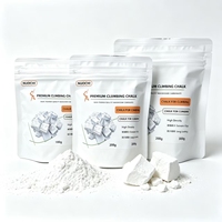 Cristaux et poudre de craie blanche pour l'escalade 100g 200g 300g pour la vente en ligne sur plateformes e-commerce et l'emballage de consommation au détail
