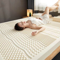 Matelas en Latex Pure Nature 100% avec boîte enroulée Queen Size Dunlop Massage complet du corps Matelas en silicone pour dormir