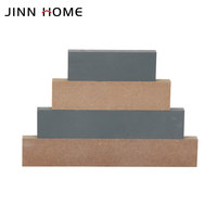 Jinn Home Ensemble de panneaux en bois gravés Farmhouse Wood Crafts Boîtes en bois Panneaux muraux pour décoration de table et tenture murale