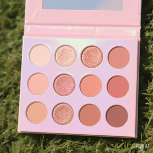 Tạo Riêng Của Bạn Trang Điểm Palette Nhãn Hiệu Riêng 12 Màu Tùy Chỉnh Eyeshadow Palette - Product Image 1