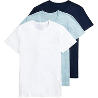 T-shirt pour homme en coton 100% doux, lavé, manches courtes, col rond, coupe classique, streetwear quotidien