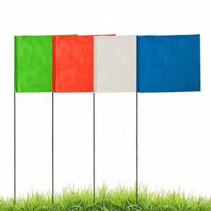Drapeau extérieur personnalisé imprimé en gros, durable et économique en polyester pour l'éducation, la surveillance et le marquage de sécurité - Product Image 6