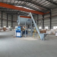 Ligne de production de peinture thermoplastique pour marquage routier avec mélangeur à ruban horizontal pour le marquage des lignes autoroutières