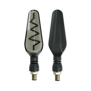 สัญญาณไฟเลี้ยว LED 12V สำหรับรถจักรยานยนต์แบบสองสี - Product Image 5