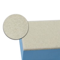 Eponges de polissage d'essuie-glace multidimensionnelles Brosse en feutre de laine Eponge de nettoyage de film d'huile de verre de voiture pour le dépoussiérage d'huile de pare-brise de voiture