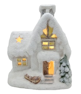 Cerámica interior casa decoración hogar regalos Maison Tableau tealight casa - Product Image 3