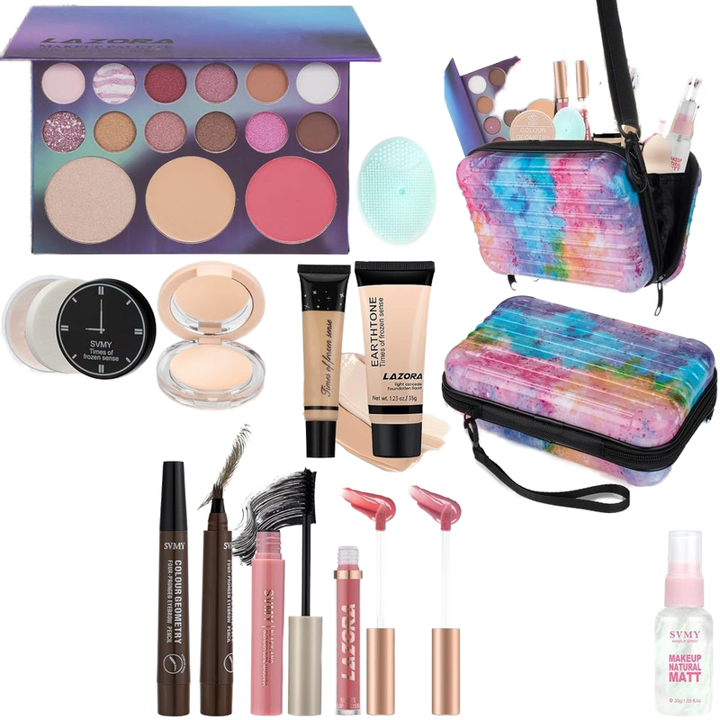 Hello Kitty Train Case Cosmetic Makeup