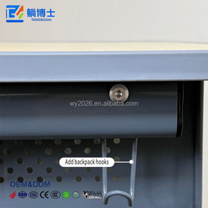 Escritorio y Sillas Modernos y Sencillos Tipo C Ajustables para Profesor y Estudiante, Estilo Japonés - Product Image 3