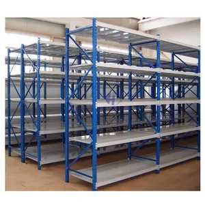 Popular Blue <strong>Boltless</strong> Adjustable Metal Storage Rack Eu Warehouse <strong>Shelving</strong> <strong>Unit</strong> - Product Image 1