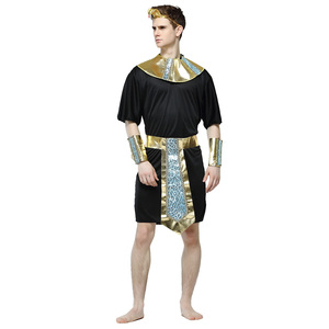 Disfraz <span class=keywords><strong>de</strong></span> <span class=keywords><strong>Príncipe</strong></span> del Antiguo <span class=keywords><strong>Egipto</strong></span> para adultos, Cosplay <span class=keywords><strong>de</strong></span> fiesta <span class=keywords><strong>de</strong></span> estilo nacional para hombres - Product Image 4