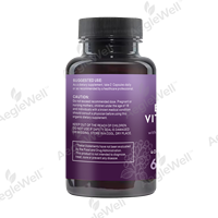 Aeglewell Capsules de Sureau – Complément Immunitaire pour Adultes, Antioxydant Puissant – 2 Capsules par Jour, 60 Capsules par Flacon