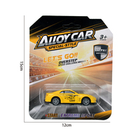 Coches de Juguete de Carreras de Aleación al por Mayor, Mini Vehículos de Metal Fundido a Presión de 7.2cm con Función de Retroceso, 6 Estilos para Niños
