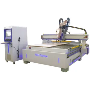 2024 new arrival 3d 1325 1530 3 axis linear atc cnc wood router machine woodworking engraver machine furniture industry