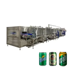 Esterilizador de botellas de cerveza de baja temperatura industrial, máquina de pasteurización, pasteurizador de túnel pequeño