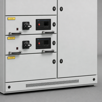 Armoire de distribution basse tension extractible MNS 660V 50/60Hz de type extractible pour système électrique