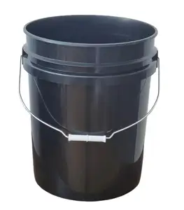 Secchi trasparenti da 5 galloni per impieghi gravosi per lo stoccaggio strumento di pulizia economico, durevole e facile da usare