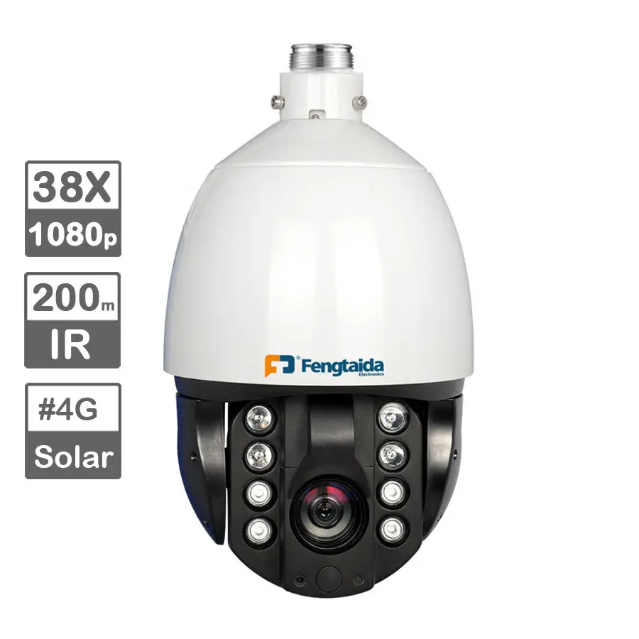 Outdoor H.264/H.265 30X Zoom Explos Proof 1080p IP Doom Camera PTZ Outdoor Dome IP Camera Housing