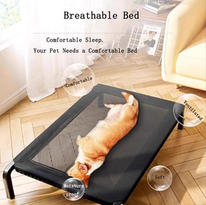 Gran oferta, portátil a prueba de masticación, levantado, impermeable, fácil de llevar, cuna para mascotas, cama elevada plegable para exteriores para perros, cuna para mascotas, cama alta para perros - Product Image 5