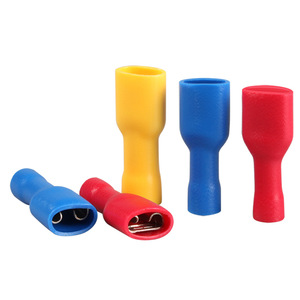 FDFD Cold Pressed Terminal Copper Lug Wire Quick Insulation Connector Spring Wire Lug Nut Fully Pre Insulated Terminal - Product Image 3
