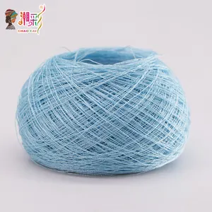 Bright Tianma Silk Yarn 1/34NM Count 76% rayon 24% nylon Spring/Summer "Source Natural" Blended Yarn