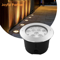 Harga rendah Cina grosir lampu taman RGB lampu bawah tanah LED IP67 tahan air langkah terkubur cahaya bawah tanah di beton