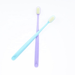 Échantillon Gratuit Vente Directe d'Usine Brosse à Dents Micro Nano à Poils Doux pour Adultes Nettoyage Dentaire Hygiène Buccale - Product Image 1