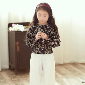Nouvelles chemises de pêche en coton à longues franges pour filles, style printemps - Product Image 1