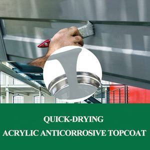 عينة طلاء بألوان مخصصة، طلاء أكريليك مضاد للتآكل، طلاءات رش معدنية، أساس ودهانات لأسطح الهياكل المعدنية والفولاذية - Product Image 2