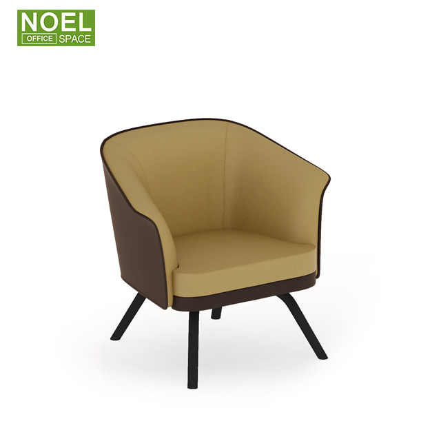 Moderne mdf peinture en forme de l patron pdg bureau exécutif table de bureau en bois pour mobilier de bureau