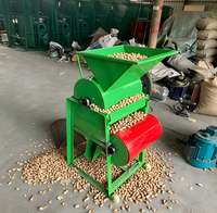 Décortiqueuse d'arachides automatique à performance stable avec moteur électrique pour le traitement des céréales en usine