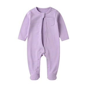 <span class=keywords><strong>Ropa</strong></span> de Bebé de Algodón Tejido de Color Sólido al por Mayor de Fábrica, Conjunto de <span class=keywords><strong>Ropa</strong></span> de Bebé Recién Nacido de 5 Piezas 100% Algodón, Personalizable - Product Image 5