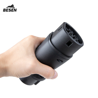 Prise de recharge pour prise électrique, 20 pièces, Type 1 SAE J1772 à Type 2 IEC 62196 EV, offre spéciale