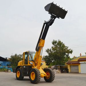 Shandong pemuat roda teleskopik Tl3000 3 Ton 7m Telefon depan & Mini <span class=keywords><strong>Loader</strong></span> dengan Aksesori - Product Image 5